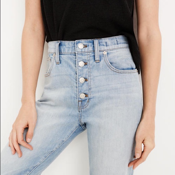 Madewell • High Rise Slim Boyjean - Picture 2 of 4